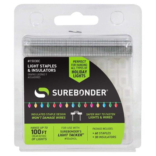 Surebonder 1/2 in. W X 1/2 in. L Wide Crown Cable Staples 60 pk