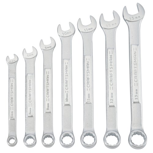 Craftsman 12 Point Metric Wrench Set 7 pc