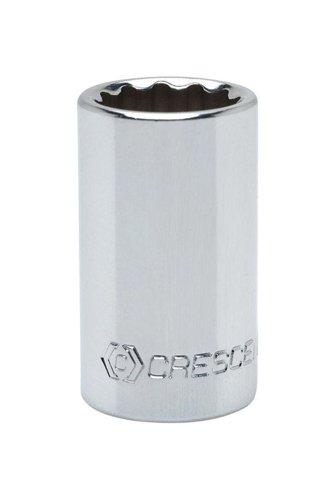 Crescent 1 in. X 1/2 in. drive SAE 12 Point Standard Socket 1 pc