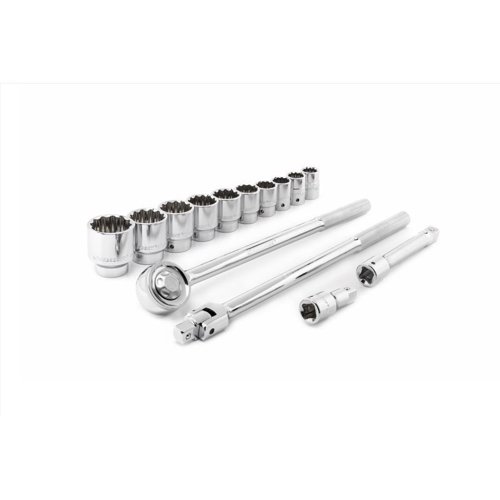 Crescent 3/4 in. drive SAE 6 and 12 Point Mechanic's Tool Set 14 pc