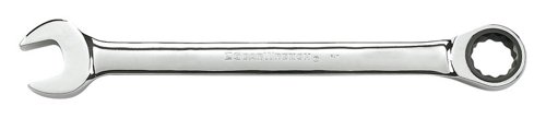 GEARWRENCH 11/16 in. X 11/16 in. 12 Point SAE Ratcheting Combination Wrench 8.878 in. L 1 pc