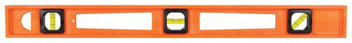 Johnson Structo-Cast 24 in. Plastic I-Beam Level 3 vial