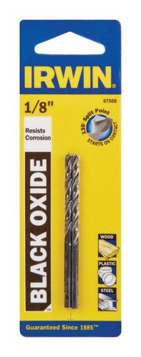 Irwin 1/8 in. X 2-3/4 in. L High Speed Steel Drill Bit Set Straight Shank 2 pc