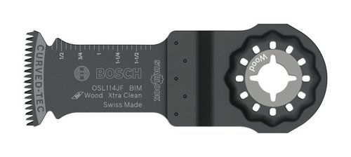 Bosch Starlock 1-1/4 in. X 4 in. L Bi-Metal Plunge Blade 3 pk