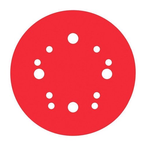 Diablo 5 in. Ceramic Blend Hook and Lock Sanding Disc 220 Grit Ultra Fine 4 pk