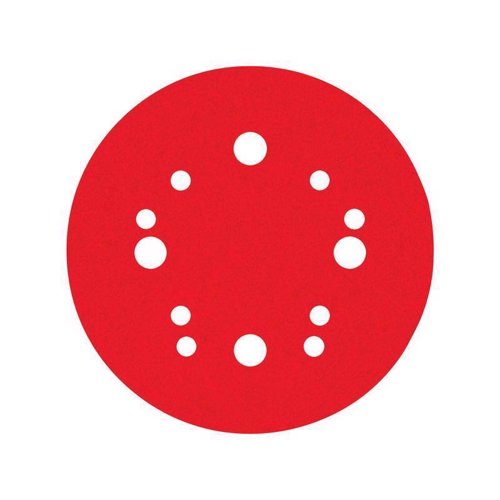 Diablo 5 in. Ceramic Blend Hook and Lock Sanding Disc 80 Grit Coarse 4 pk