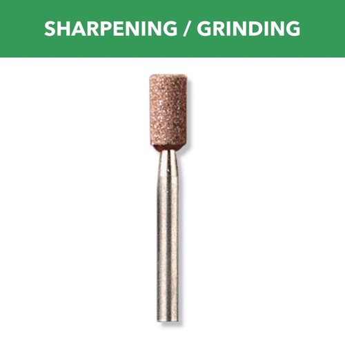 Dremel 3/16 in. D X 3/16 in. L Aluminum Oxide Grinding Stone Cylinder 35000 rpm 1 pc
