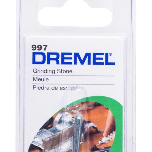 Dremel 1/8 in. D X 1/8 in. L Aluminum Oxide Grinding Stone Tapered 35000 rpm 1 pc
