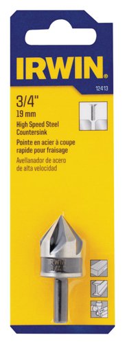 Irwin 3/4 in. D High Speed Steel Countersink 1 pc