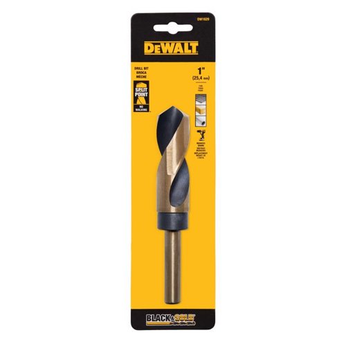DeWalt Black & Gold 1 in. X 6 in. L Black Oxide Drill Bit Straight Shank 1 pc