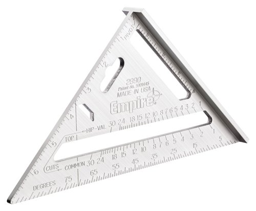 Empire Magnum 7 in. L X 7 in. H Aluminum Heavy Duty Rafter Square