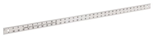 Empire 36 in. L X 1-1/8 in. W Aluminum Heavy-Duty Straight-Edge Ruler SAE