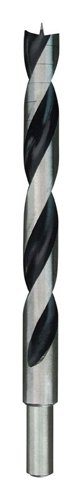 Milwaukee 1/2 in. X 6 in. L High Speed Steel Brad Point Bits Drill Bit Round Shank 1 pc