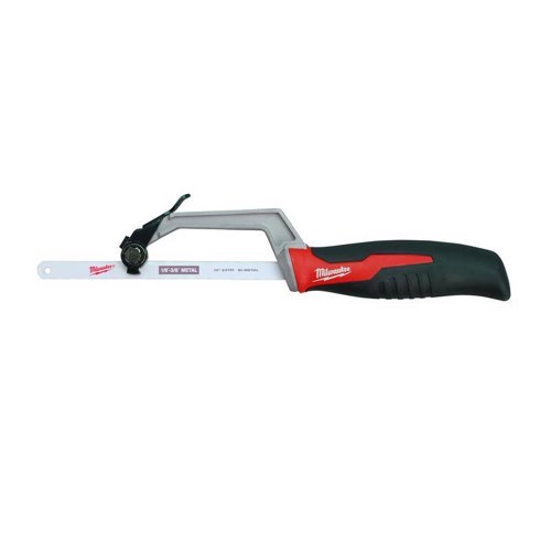 Milwaukee 10 in. Bi-Metal Compact Hacksaw Black/Red 1 pc