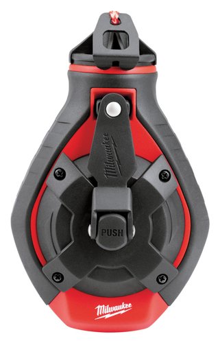 Milwaukee Bold Line 3 oz Blue Bold Chalk and Reel Set 100 ft. Red/White Bold Line