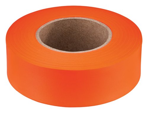 Empire 200 ft. L X 1 in. W Plastic Flagging Tape Orange