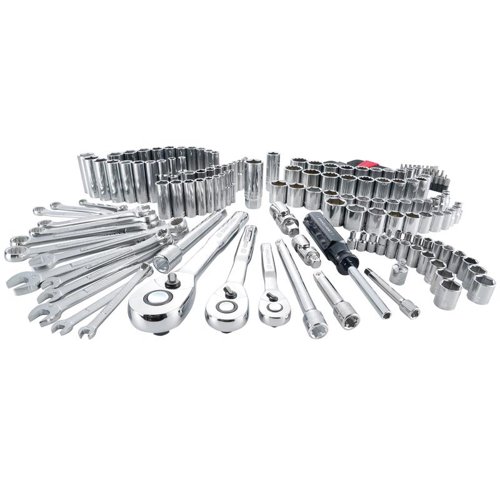 Craftsman 1/4, 3/8 and 1/2 in. drive Metric and SAE 6 and 12 Point Mechanic's Tool Set 189 pc