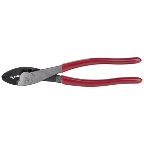 Klein Tools 9.6 in. Alloy Steel Crimping Pliers