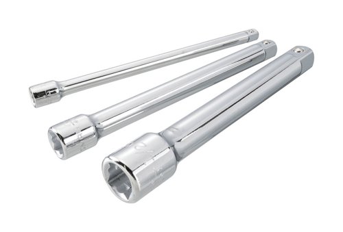 Craftsman 6 in. L X 1/4, 3/8 and 1/2 in. drive SAE Extension Bar Set 3 pc