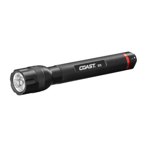 Coast G26 330 lm Black LED Flashlight AA Battery