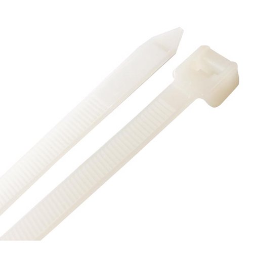 Home Plus 24 in. L White Cable Tie 25 pk