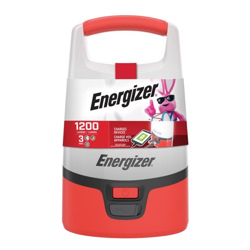 Energizer 1200 lm Red/White LED Standing Lantern