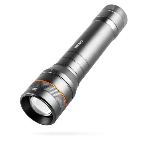 NEBO Newton 1500 lm Black LED Flashlight AA Battery