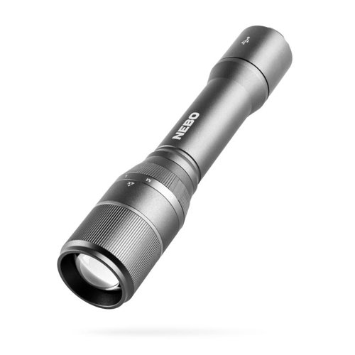 NEBO Davinci 2000 lm Black LED Rechargeable Flashlight 18650 Battery