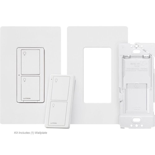 Lutron Caseta 5 amps 3-Way Smart-Enabled Switch White 1 pk