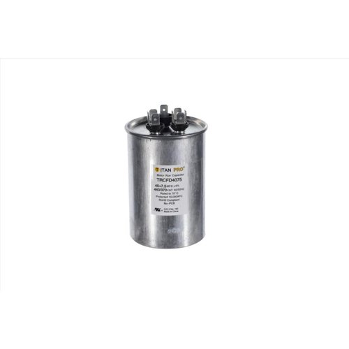 Titan Pro 40+7.5 MFD 440 V Round Run Capacitor