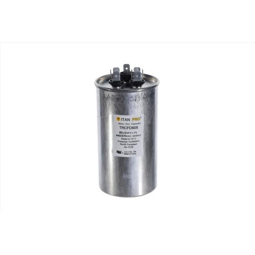 Titan Pro 60+5 MFD 440 V Round Run Capacitor