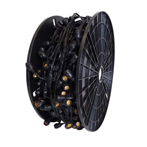 Belle Luci Holiday Bright Lights LED Black Light Cord on Reel Clear 330 ft. 0 lights