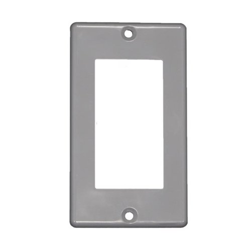 Cantex EZ Box Rectangle Thermoplastic 1 gang 4.29 in. H X 2.360 in. W GFCI Cover