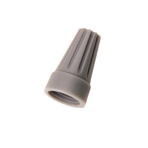 Ideal Industries Copper Wire Connectors Gray 25 pk