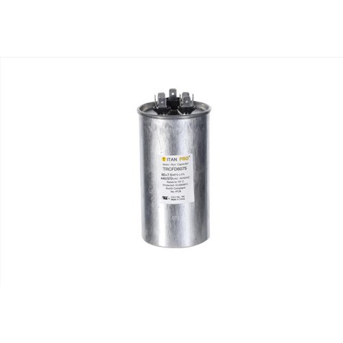 Titan Pro 60+7.5 MFD 440 V Round Run Capacitor