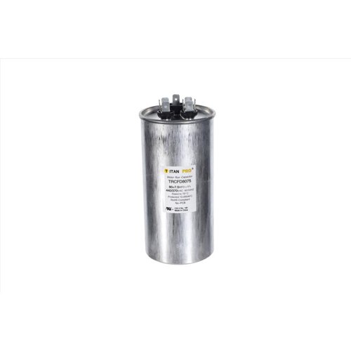 Titan Pro 80+7.5 MFD 440 V Round Run Capacitor