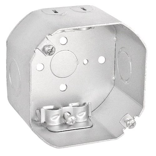 Southwire New and Old Work Octagon Steel Ceiling Box