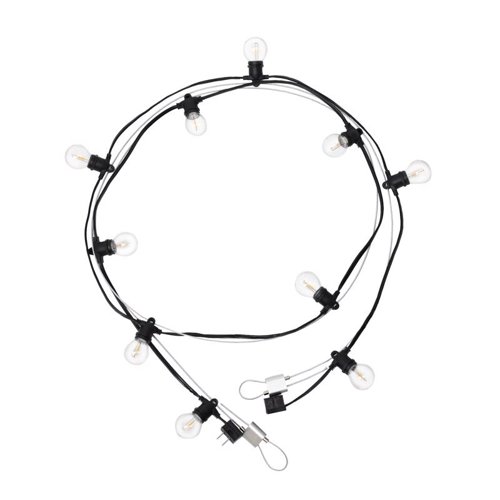 Belle Luci Holiday Bright Lights G40 Patio Light Set Warm White 50 ft. 24 lights