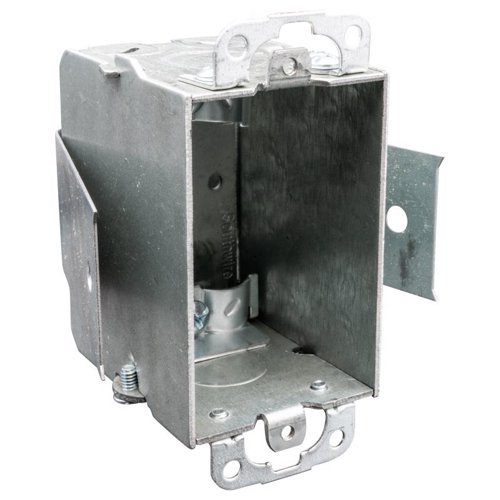 Southwire Rectangle Steel 1 gang 2.5 in. H Switch Box Supports