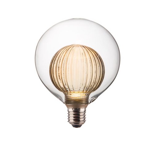 Globe Electric G40 E26 (Medium) LED Bulb Soft White 3 Watt Equivalence 1 pk