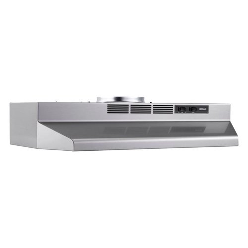 Broan 30 in. W Stainless Convertible Range Hood