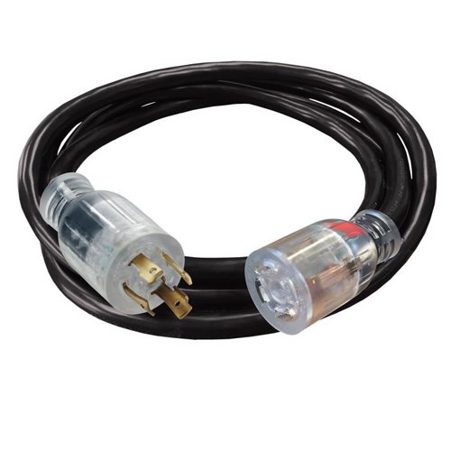 Reliance Controls 10/4 125/250 V 10 ft. L Generator Power Cord