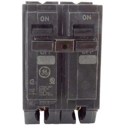 GE Q Line 35 amps Plug In 2-Pole Circuit Breaker
