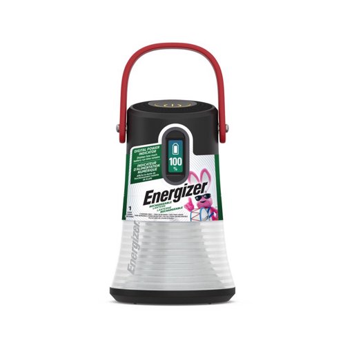 Energizer Digital Power Indicator 500 lm Black/White LED Lantern