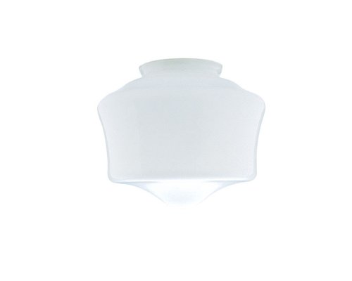 Westinghouse Schoolhouse White Glass Lamp Shade 1 pk