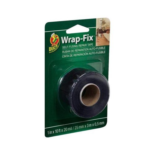 Duck Wrap-Fix 1 in. W X 10 ft. L Black Self-Fusing Repair Tape – Tape | City Lumber | Your One Stop Shop Hardware, Building Supplies & Tools in Texas San Angelo, Texas