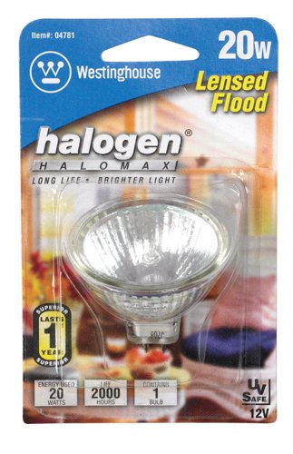 Westinghouse 20 W MR16 Floodlight Halogen Bulb 180 lm White 1 pk
