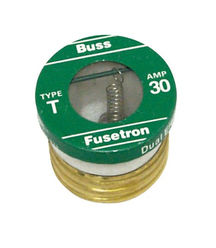 Bussmann 30 amps Dual Element Plug Fuse 4 pk