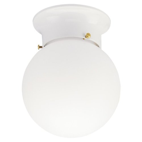 Westinghouse 7.25 in. H X 6 in. W X 6 in. L White Ceiling Fixture – Indoor Lighting | City Lumber | Your One Stop Shop Hardware, Building Supplies & Tools in Texas San Angelo, Texas