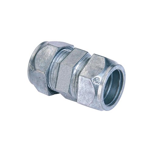 Sigma Engineered Solutions ProConnex 1 in. D Die-Cast Zinc Compression Coupling For AC, MC and FMC/R